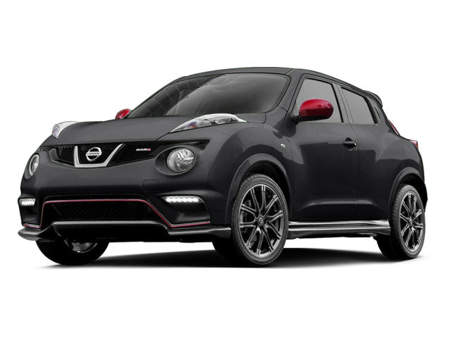 2013 Nissan Juke NISMO in Black Sapphire Metallic — front three-quarter view