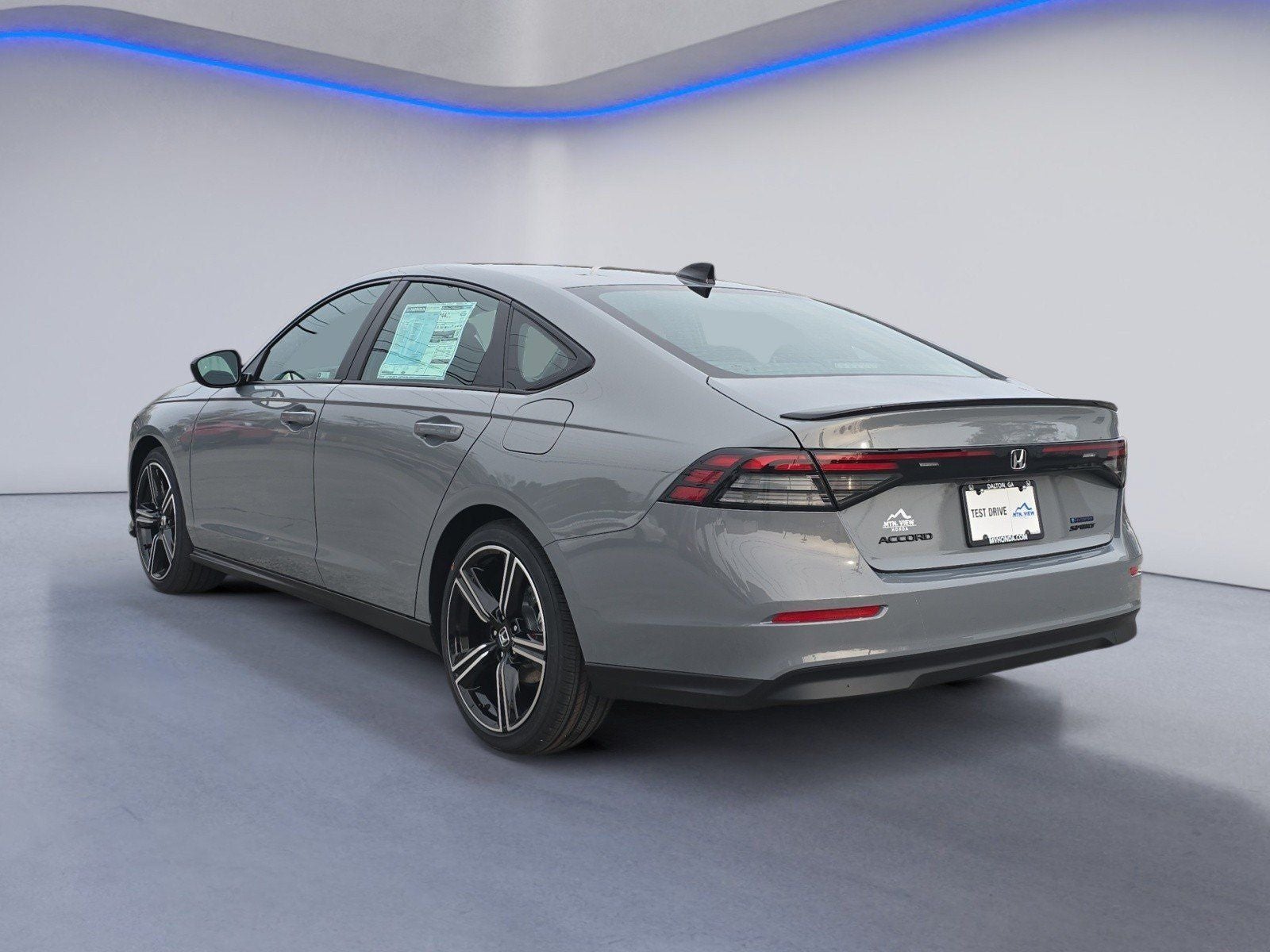 2026 Honda Accord Hybrid — rear three-quarter view